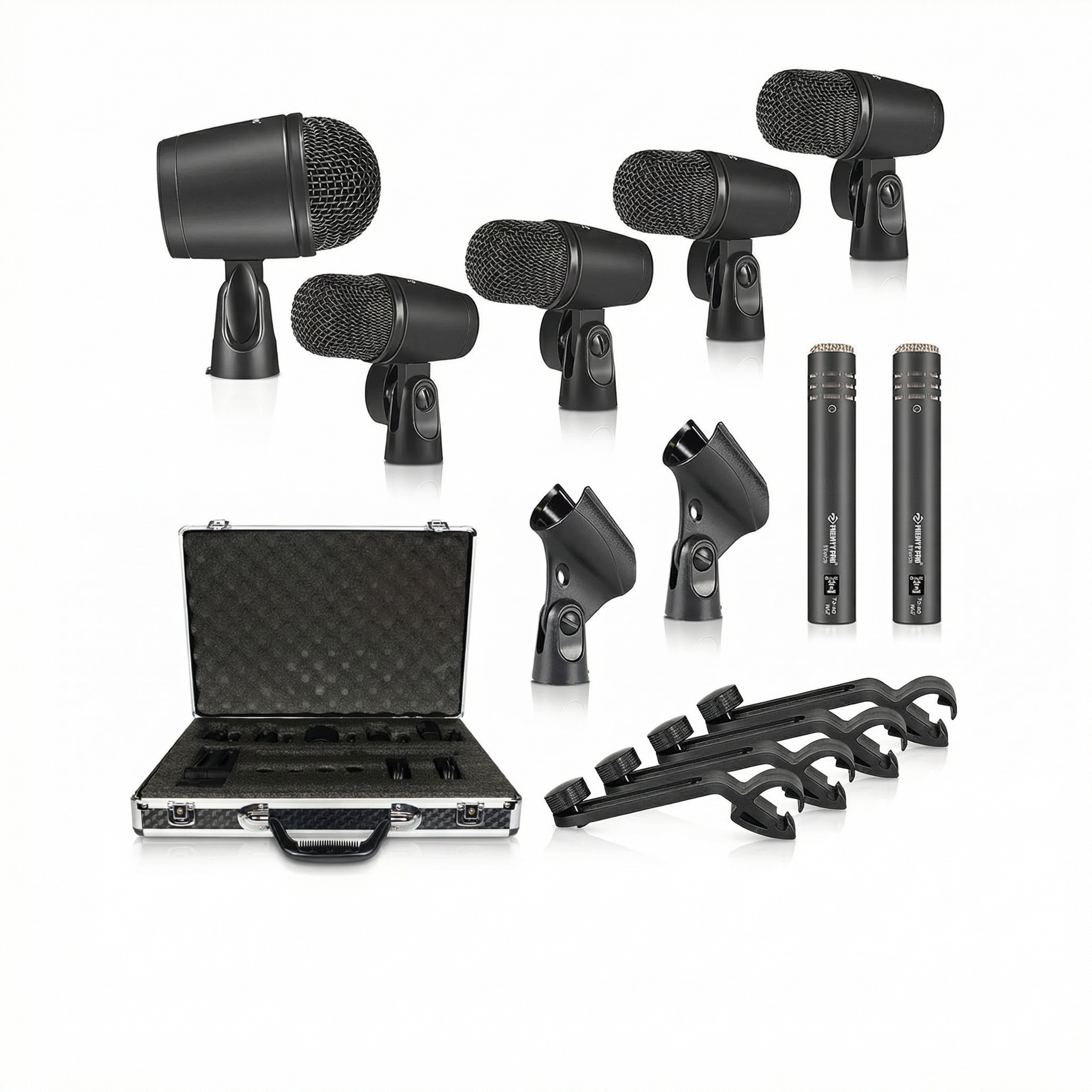 Phenyx Pro PTD-10 7-Piece Drum Mic Kit